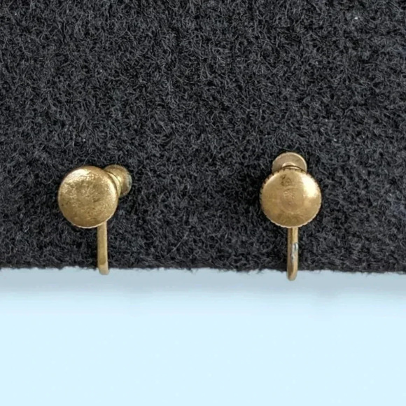 (2/$20) Vintage Copper Abstract Earrings - Picture 5 of 6